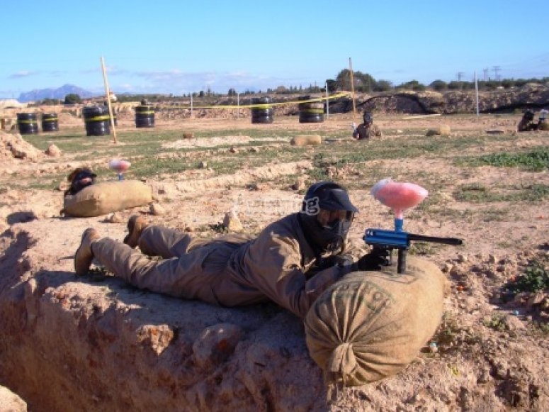 Paintball Arena Alicante, precios y reservas 2024